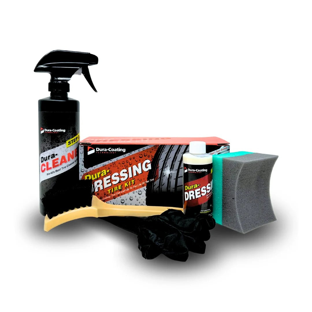 Dura-Dressing Tire Kit: The Permanent Tire Shine for Antigua Golf Carts, Trailers, and Vehicles